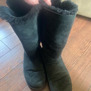 UGG Black Suede Boots